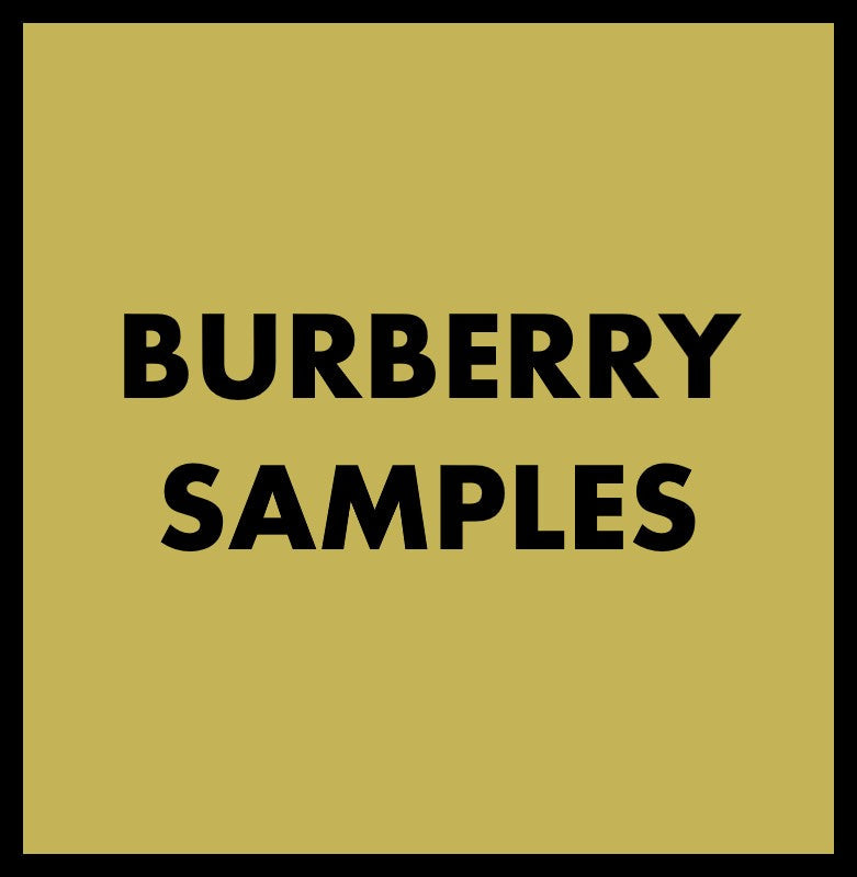 BURBERRY SAMPLES