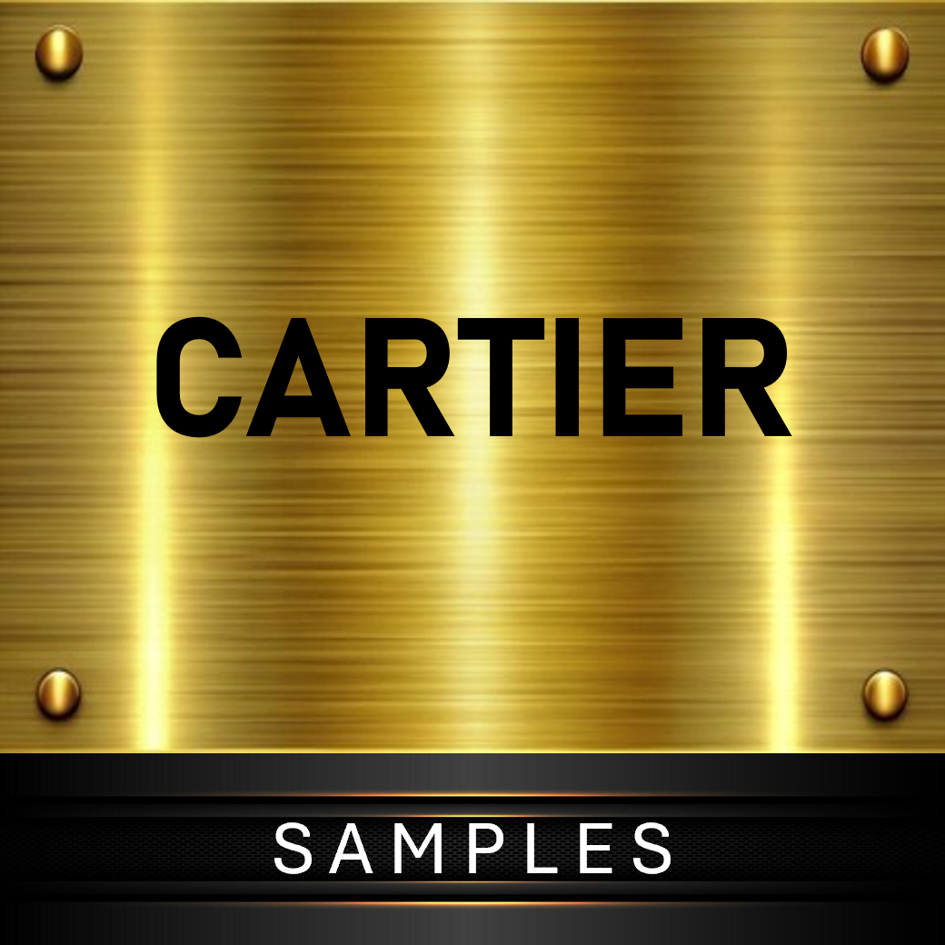 CARTIER SAMPLES