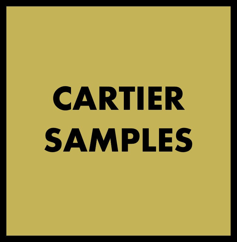 CARTIER SAMPLES