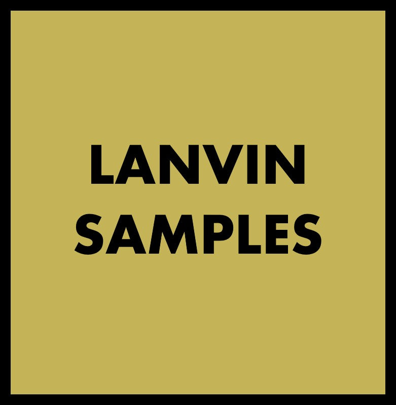LANVIN SAMPLES