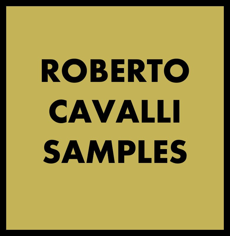 ROBERTO CAVALLI SAMPLES