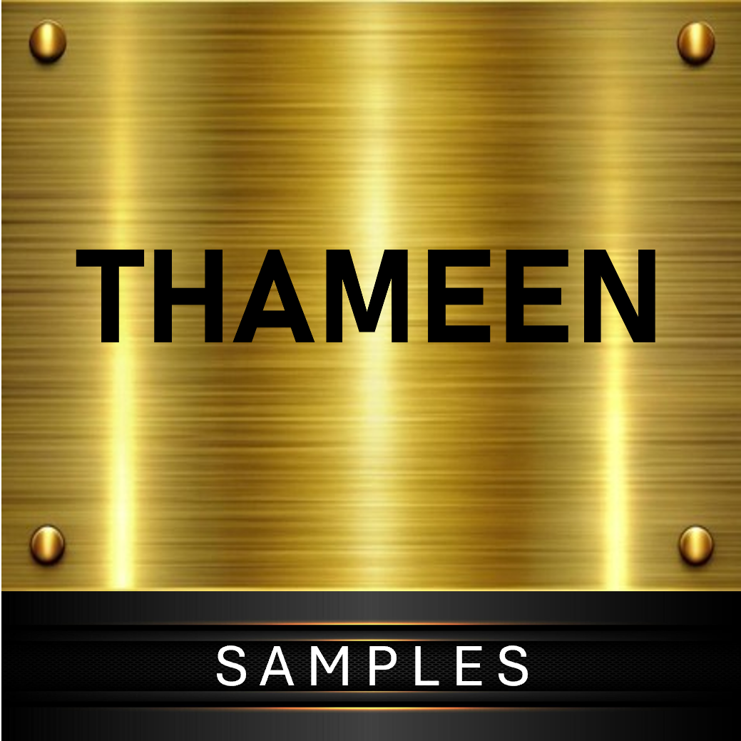 THAMEEN SAMPLES