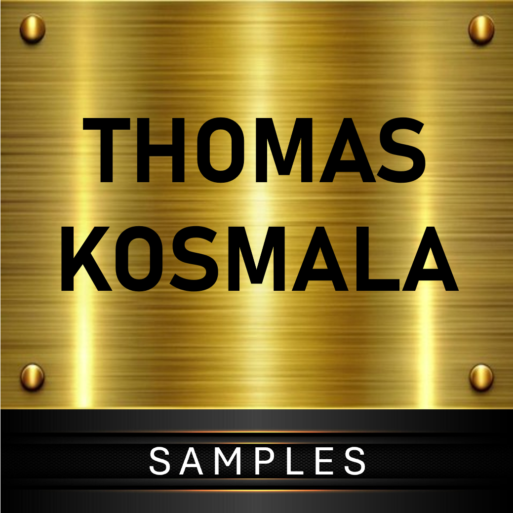 THOMAS KOSMALA SAMPLES