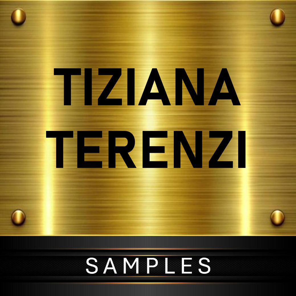 TIZIANA TERENZI SAMPLES