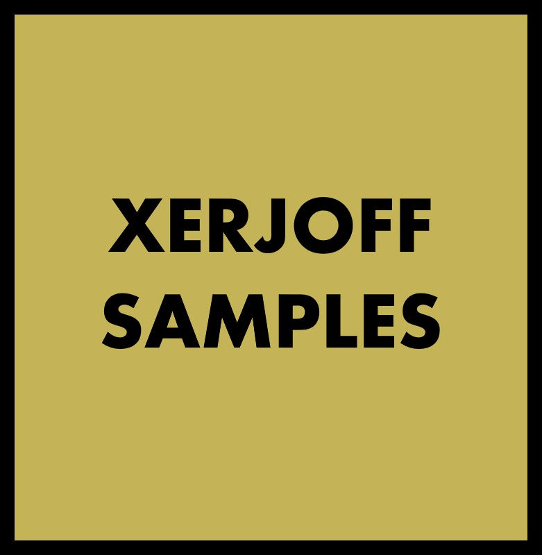 XERJOFF SAMPLES