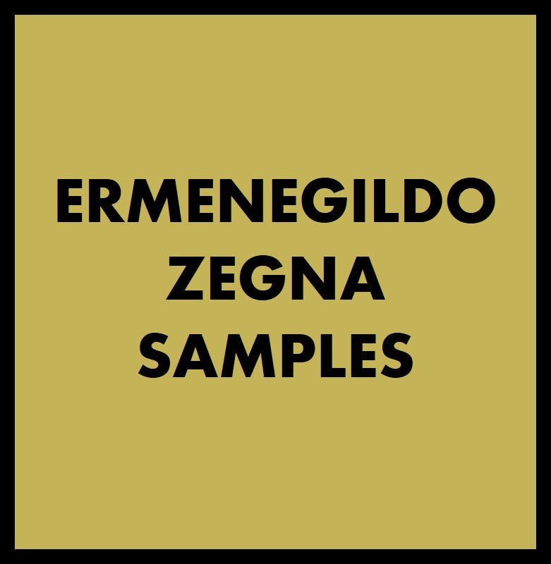 ERMENEGILDO ZEGNA SAMPLES
